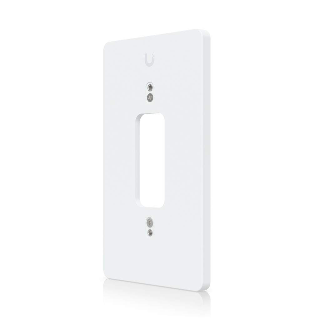 Ubiquiti UniFi Protect UACC-DBL-GB-Plate-W – Plaque de montage boîte 1 poste pour Doorbell Lite (blanc)