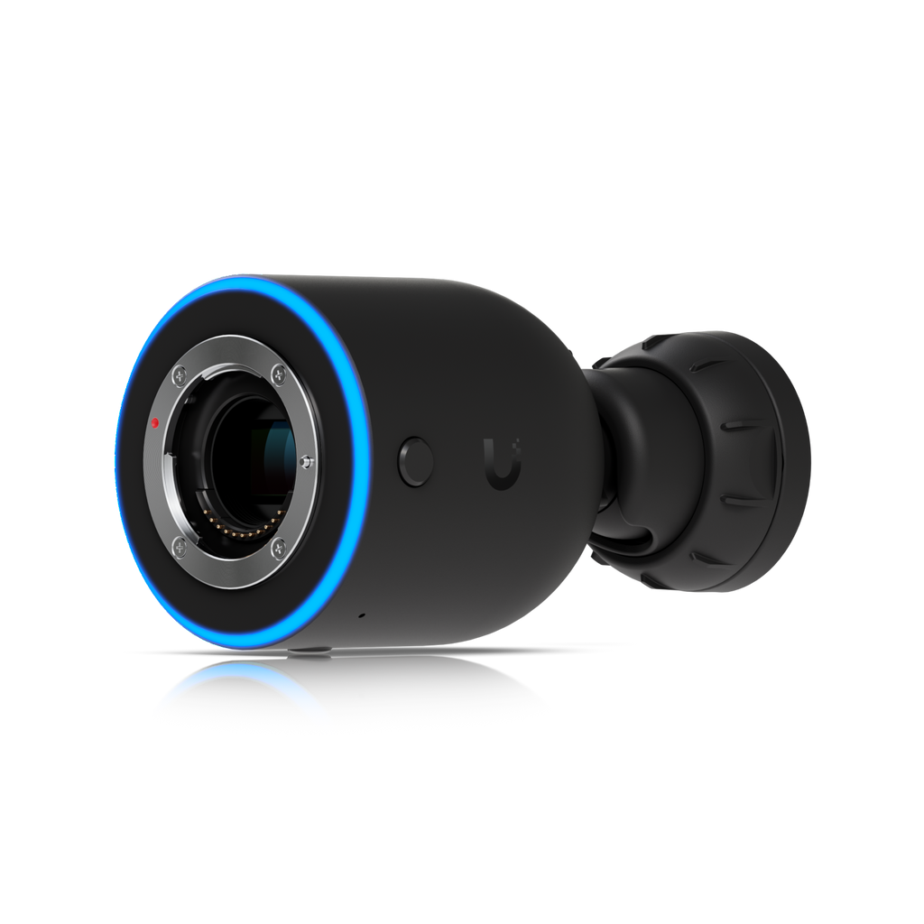 Ubiquiti UniFi Protect UVC-AI-DSLR-LD – Caméra 4K capteur 4/3" à optique M.Zuiko, PoE+ (objectif longue distance, noir)
