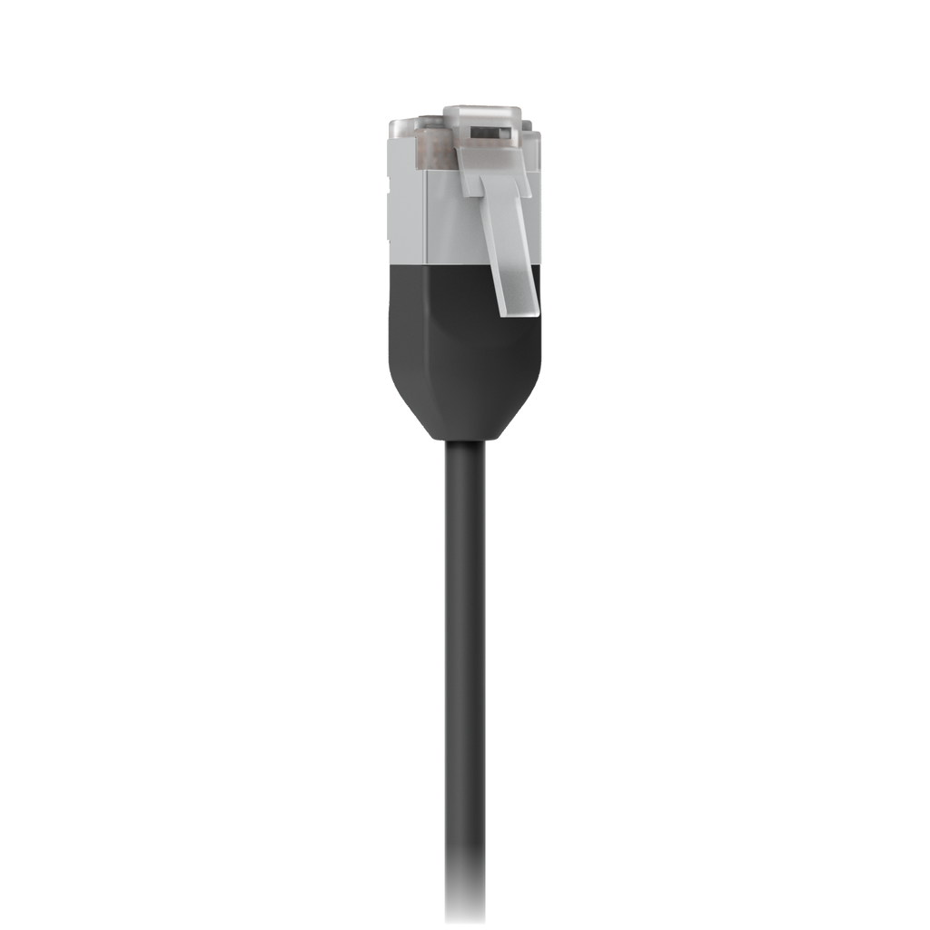 Ubiquiti UniFi UACC-Cable-Patch-Outdoor-C6A-2M-BK – Cordon de brassage premium extérieur blindé (noir, 2 m)