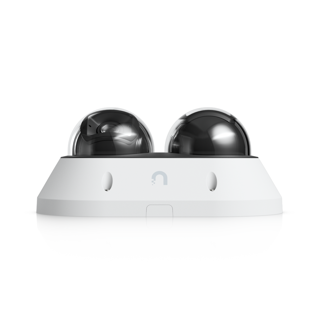 Ubiquiti UniFi Protect UVC-AI-MS-2-W – Caméra multi-capteurs 2 x 8 MP (16 MP), PoE+ (blanc)