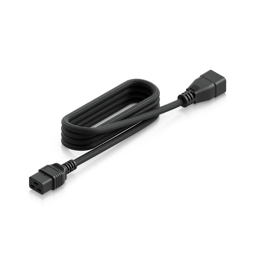 Ubiquiti UniFi UACC-Cable-C19-C20 – Câble d'alimentation C19-C20 tressé 1,8 m
