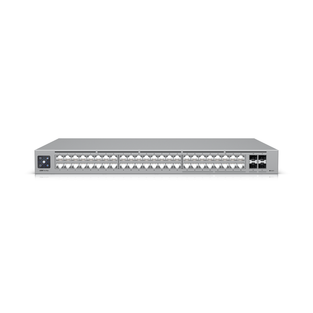 Ubiquiti UniFi USW-Pro-Max-48-EU – Switch Pro Max 48 2,5 GbE (sans PoE)