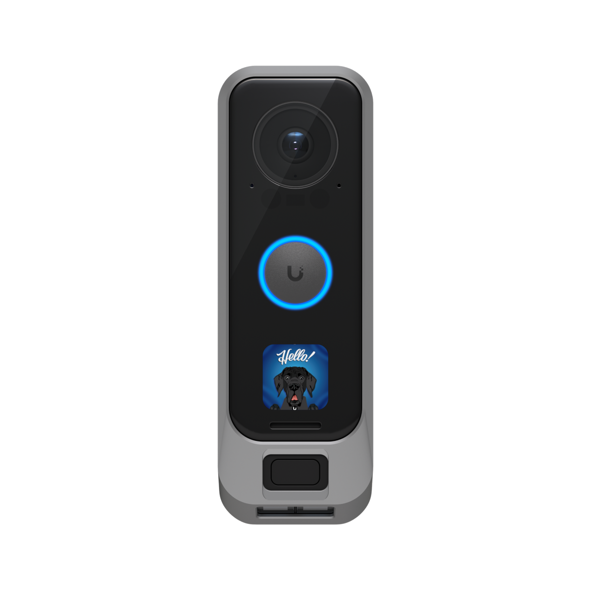 Ubiquiti UniFi Protect UACC-G4-DB-Pro-Cover-Silver – Coque décorative pour G4 Doorbell Pro (argent)