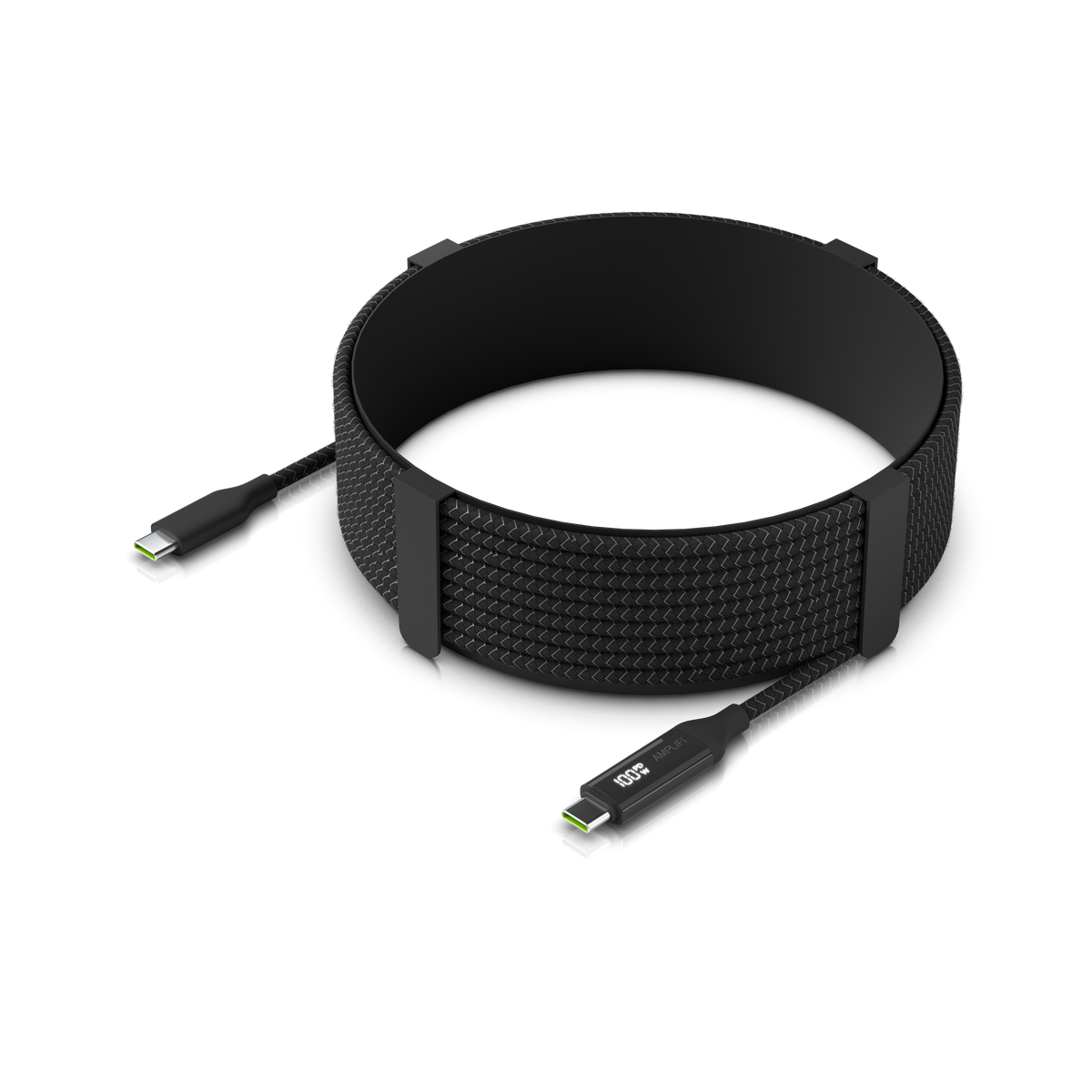 Ubiquiti UniFi AFi-Cable-USB-7M – Câble USB-C tressé 100 W avec afficheur de charge (7 m)