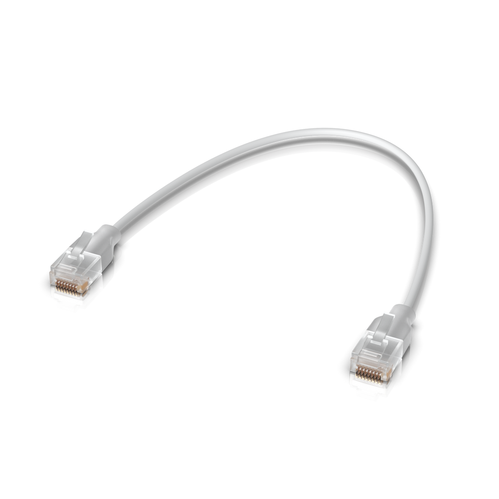 Ubiquiti UniFi UACC-Cable-Patch-EL-0.15M-W-24 – Cordon de brassage Etherlighting (0,15 m, lot de 24)