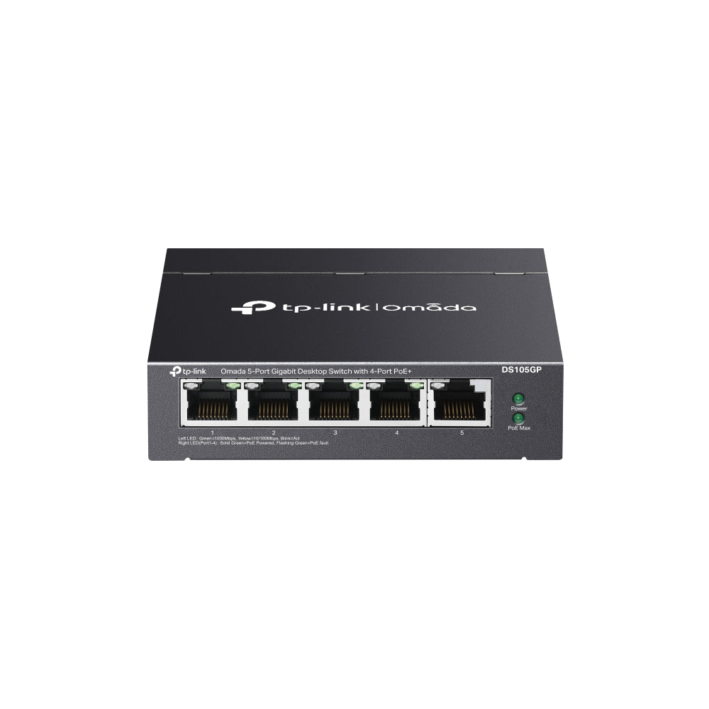 TP-Link Omada DS105GP – Switch 5 ports gigabit 4 poe+ omada