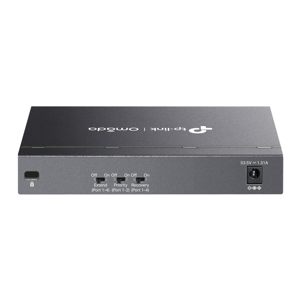 TP-Link Omada DS106P – Switch non administrable 6 ports 10/100 Mbit/s dont 4 PoE+