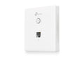 TP-Link Omada EAP115-Wall – Point d'accès Wi-Fi 4 N300 mono-bande 2,4 GHz mural (plaque murale)