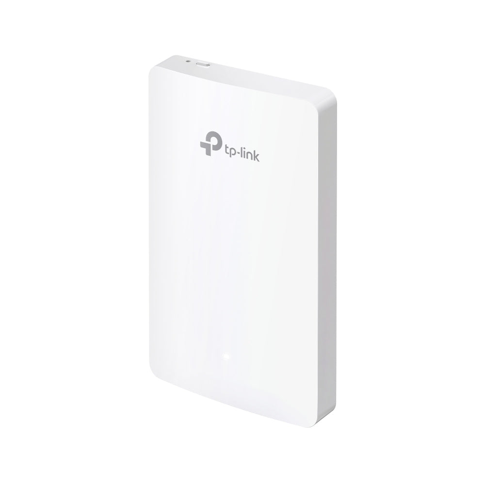 TP-Link Omada EAP615-Wall – Point d'accès Wi-Fi 6 AX1800 bi-bande mural (plaque murale)