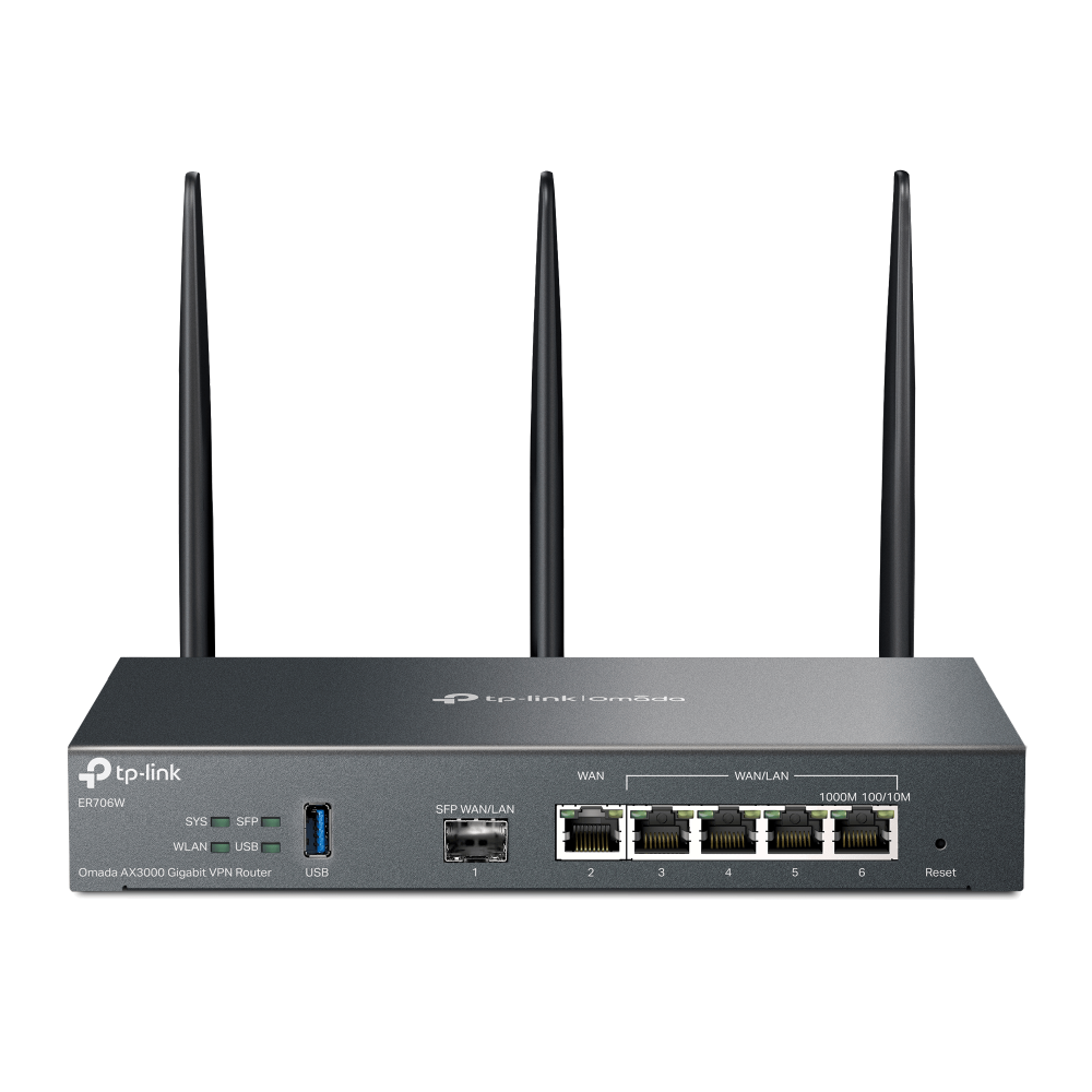 TP-Link Omada ER706W – Routeur VPN Gigabit Wi-Fi AX3000