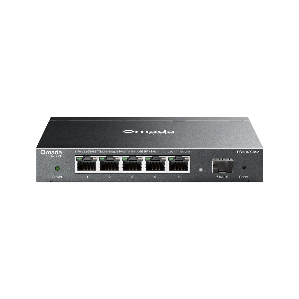 TP-Link Omada ES206X-M2 – Switch omada 5 ports 1 10ge sfp+ 2.5gbase-t