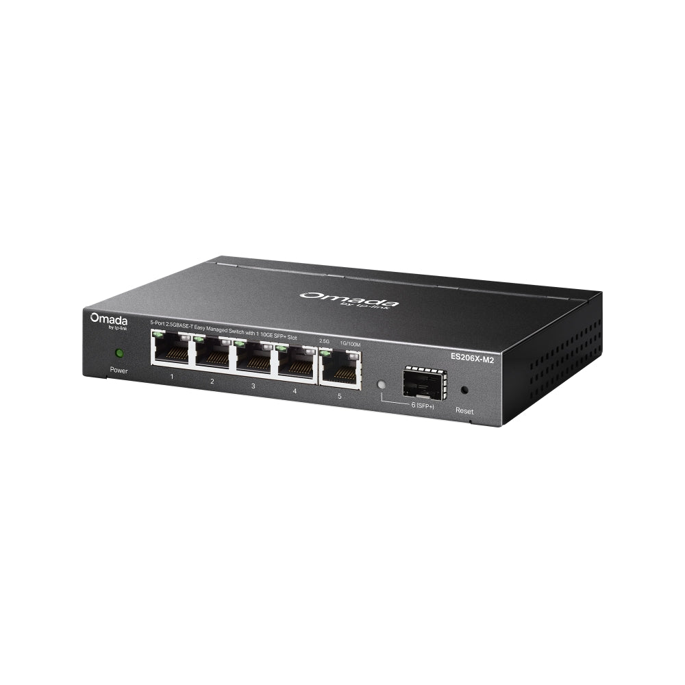 TP-Link Omada ES206X-M2 – Switch omada 5 ports 1 10ge sfp+ 2.5gbase-t