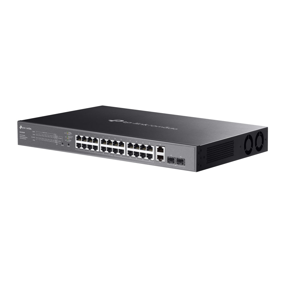 TP-Link Omada ES228GMP – Switch Easy Managed 28 ports Gigabit dont 24 PoE+ (budget 384 W)