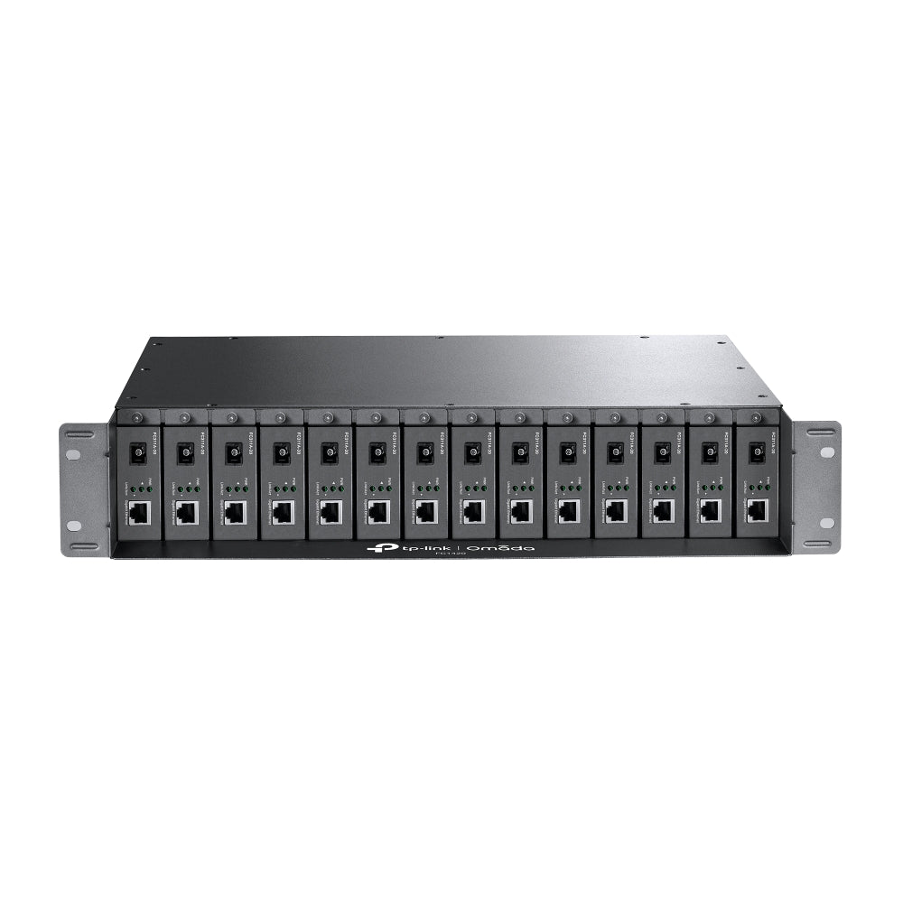 TP-Link Omada FC1420 – Châssis rackable 14 emplacements pour convertisseurs de média