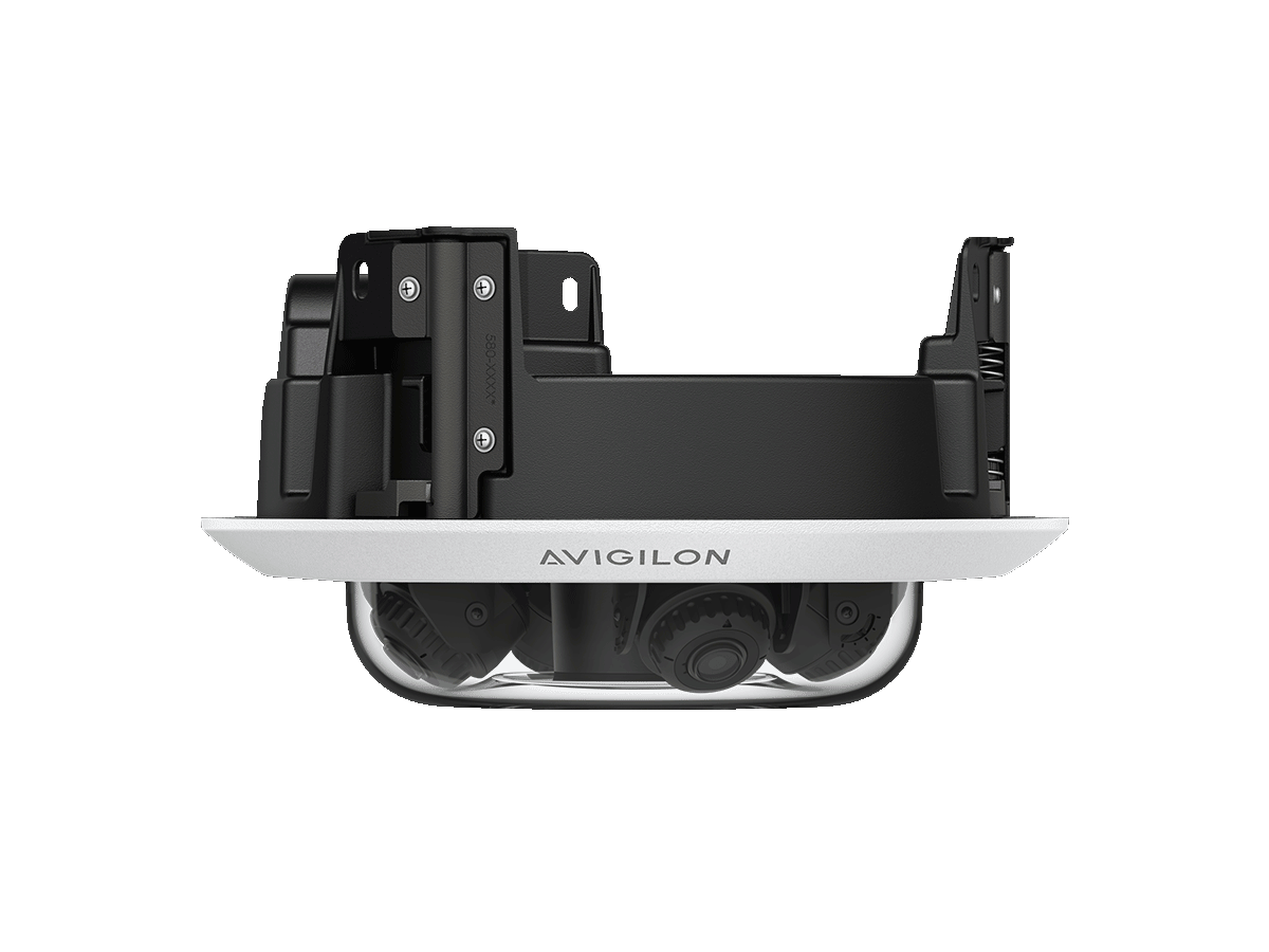 Avigilon H5A Multisensor 12C-H5A-4MH-DC1-B – Caméra multicapteur 4 × 3 MP, adaptateur encastré