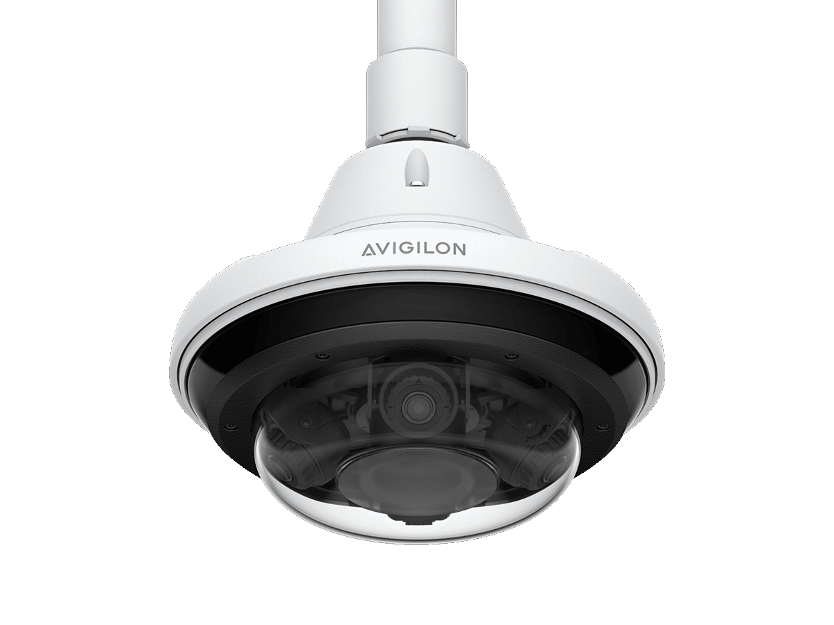 Avigilon H5A Multisensor 32C-H5A-4MH-DP1-B – Caméra multicapteur 4 × 8 MP, adaptateur pendant