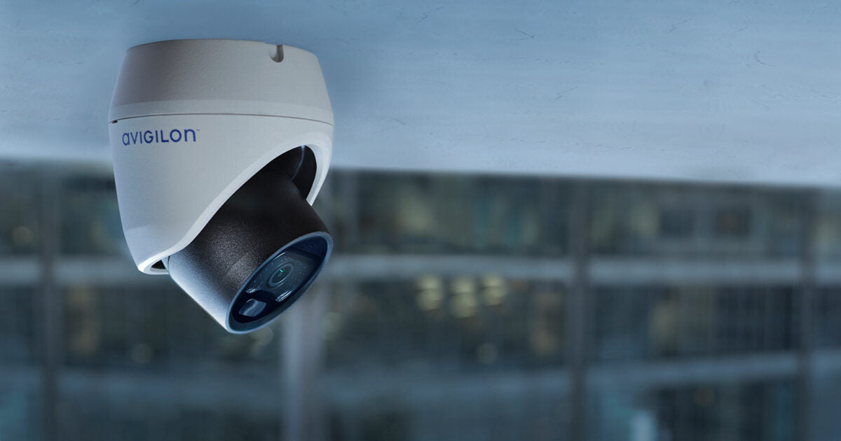 Avigilon H5M 5.0C-H5M-DO1-IR – Mini-dôme extérieur 5 MP, objectif 2,8 mm, IR