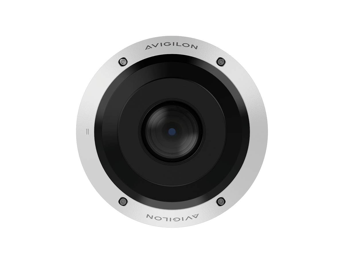 Avigilon H6A Fisheye 8.0C-H6A-FE-DC1 – Caméra fisheye 360° 8 MP (encastrement plafond)