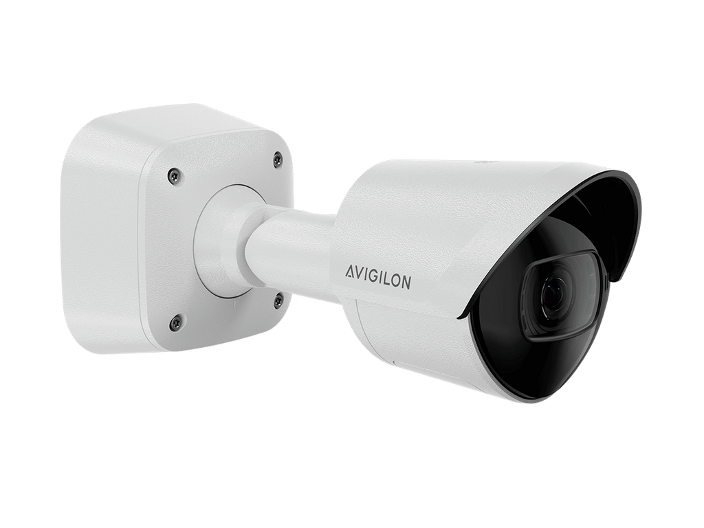 Avigilon H6A 4.0C-H6A-BO2-IR-B – Caméra bullet extérieure 4 MP, objectif 6,9–214,6 mm, IR