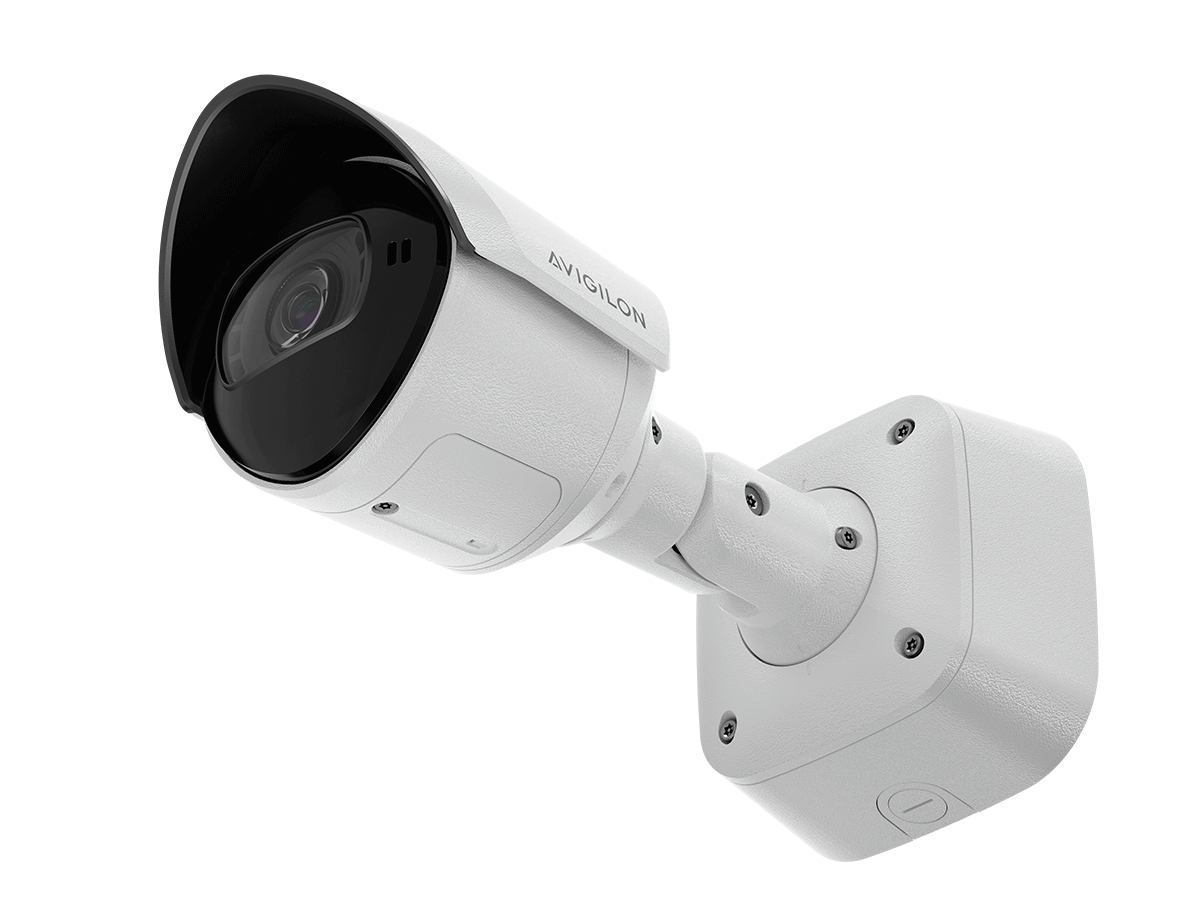 Avigilon H6A 2.0C-H6A-BO1-IR-B – Caméra bullet extérieure 2 MP, objectif 2,8–12 mm, IR