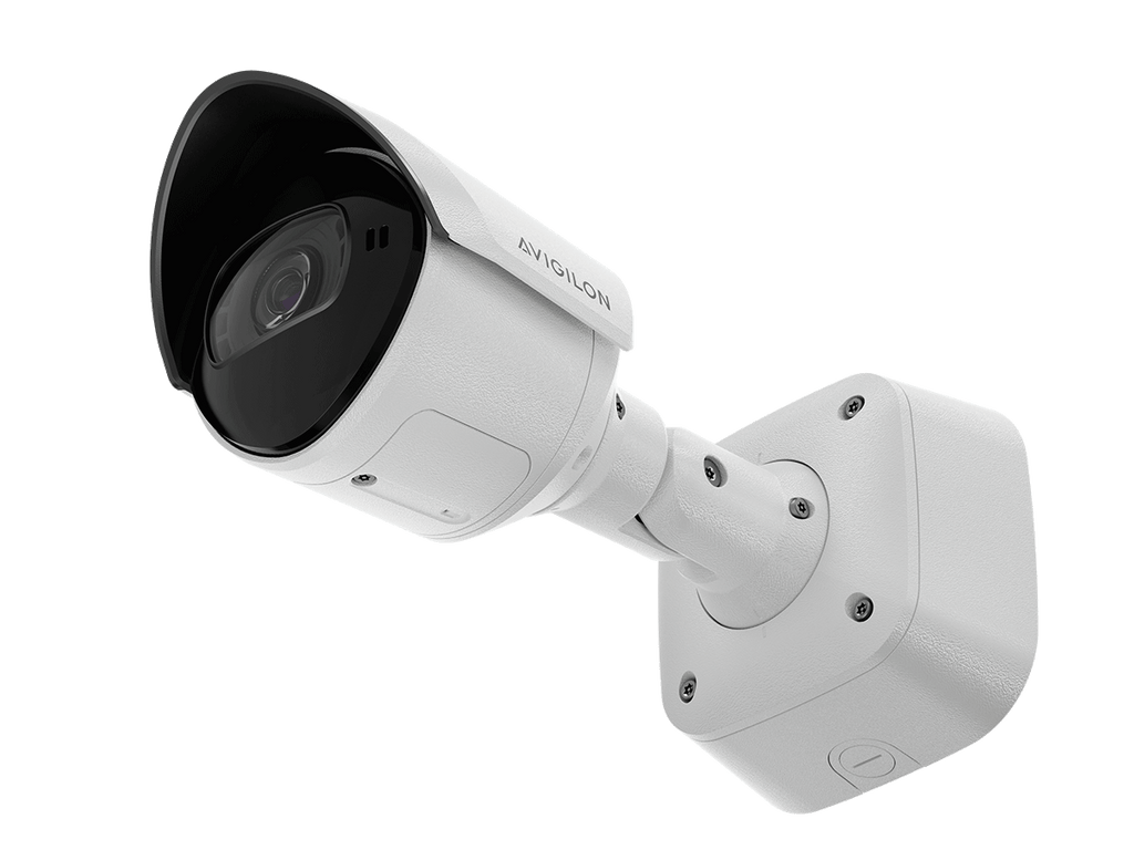 Avigilon H6A 4.0C-H6A-BO2-IR-B – Caméra bullet extérieure 4 MP, objectif 6,9–214,6 mm, IR