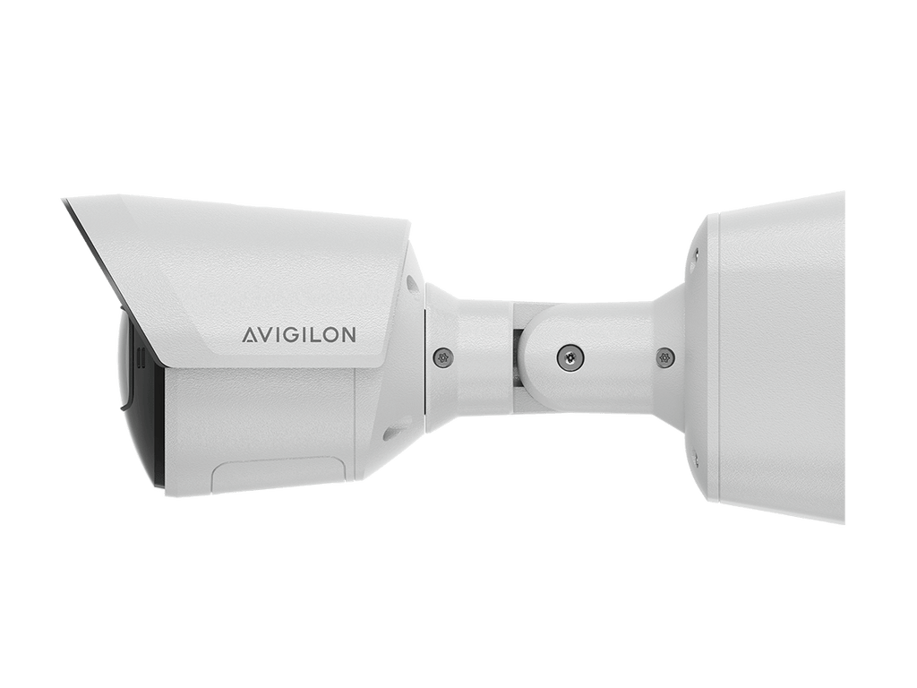 Avigilon Alta H6A 8.0C-H6A-BO2-IR-B-60 – Bullet 8 MP IR objectif 6,9–214,6 mm, rétention cloud 60 jours
