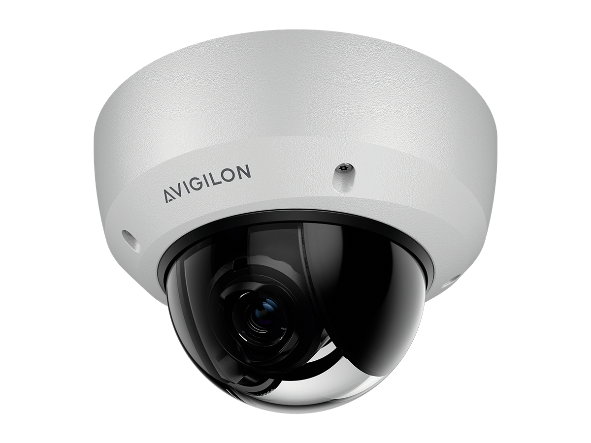 Avigilon H6A 4.0C-H6A-DO2-IR-CD – Caméra dôme fermé extérieure 4 MP, objectif 10,9–29 mm, IR