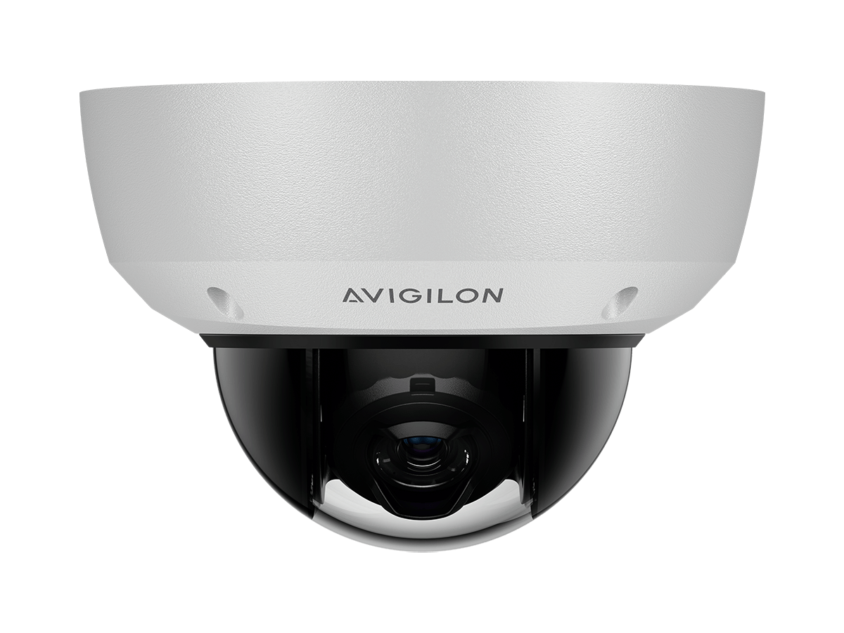 Avigilon H6A 4.0C-H6A-DO1-IR-CD – Caméra dôme fermé extérieure 4 MP, objectif 4,4–9,3 mm, IR