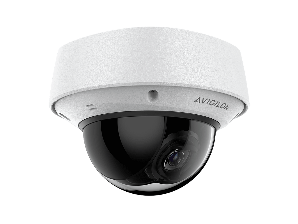 Avigilon H6X 8.0C-H6X-DO1-IR – Caméra dôme extérieure 8 MP, objectif 4,4–9,3 mm, IR