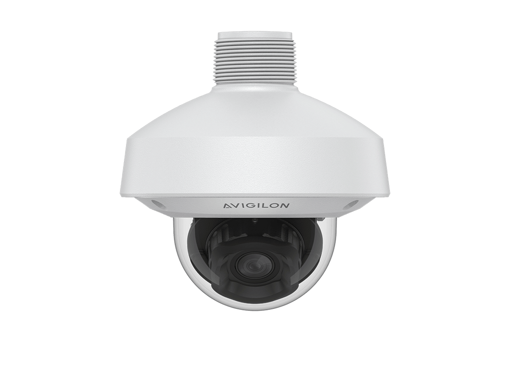 Avigilon H6SL 8.0C-H6SL-DO1-IR-B – Caméra dôme extérieure 8 MP, objectif 4,4–9,3 mm, IR