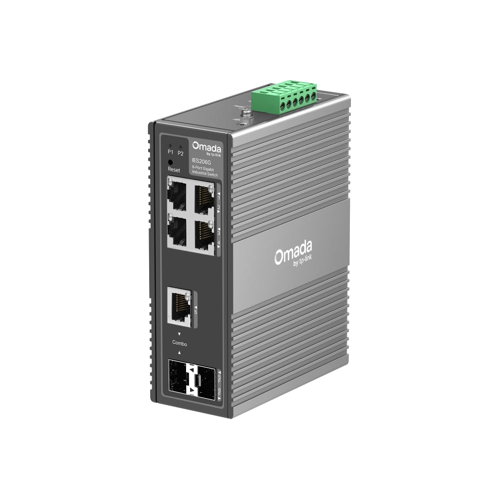 TP-Link Omada IES206G – Switch industriel Easy Managed 6 ports Gigabit (dont 2 SFP)