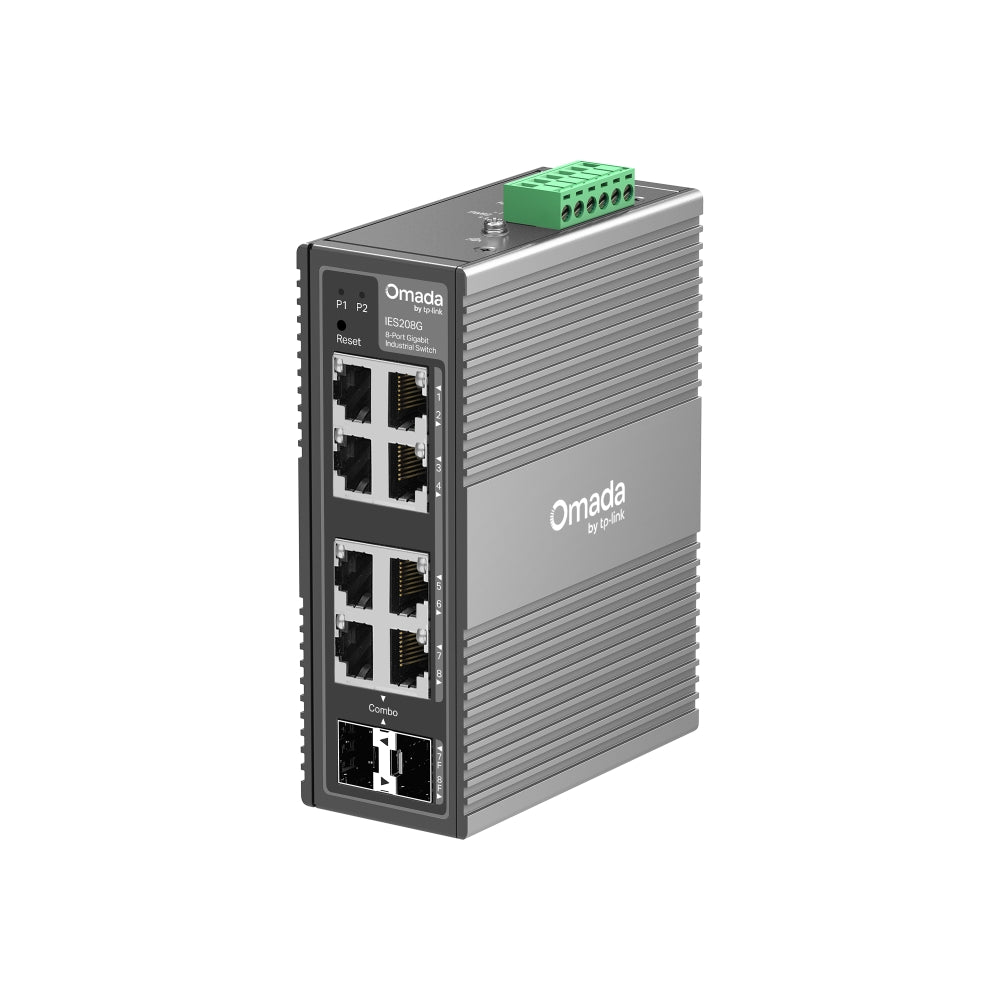 TP-Link Omada IES208G – Switch industriel Easy Managed 8 ports Gigabit (dont 2 combo SFP)