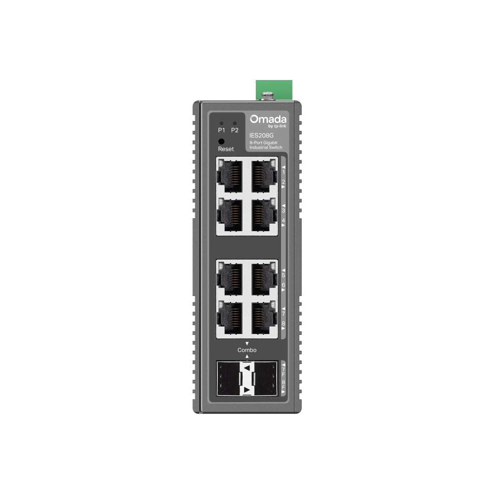 TP-Link Omada IES208G – Switch industriel Easy Managed 8 ports Gigabit (dont 2 combo SFP)