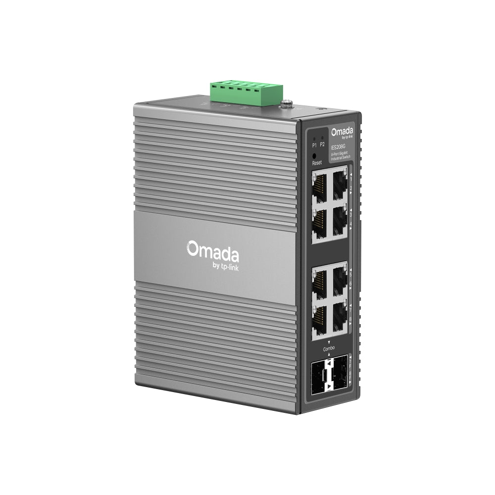 TP-Link Omada IES208G – Switch industriel Easy Managed 8 ports Gigabit (dont 2 combo SFP)