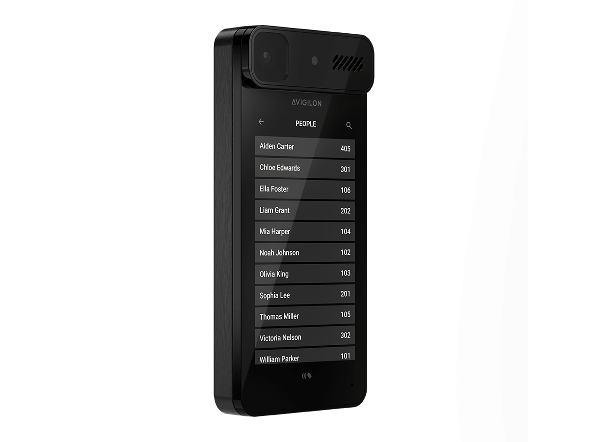 Avigilon Alta Access OP-VID-TSN-7 – Interphone vidéo tactile Intercom Touch 7" avec support standard