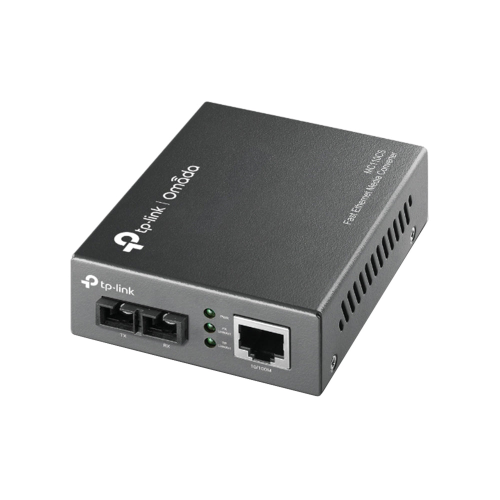 TP-Link Omada MC110CS – Convertisseur de média 10/100 Mbit/s monomode SC – 20 km