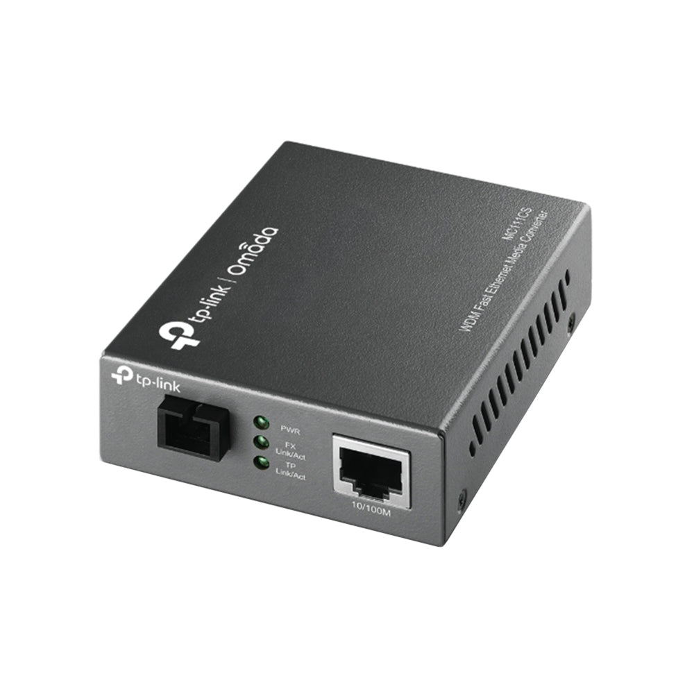 TP-Link Omada MC111CS – Convertisseur de média 10/100 Mbit/s WDM monomode SC