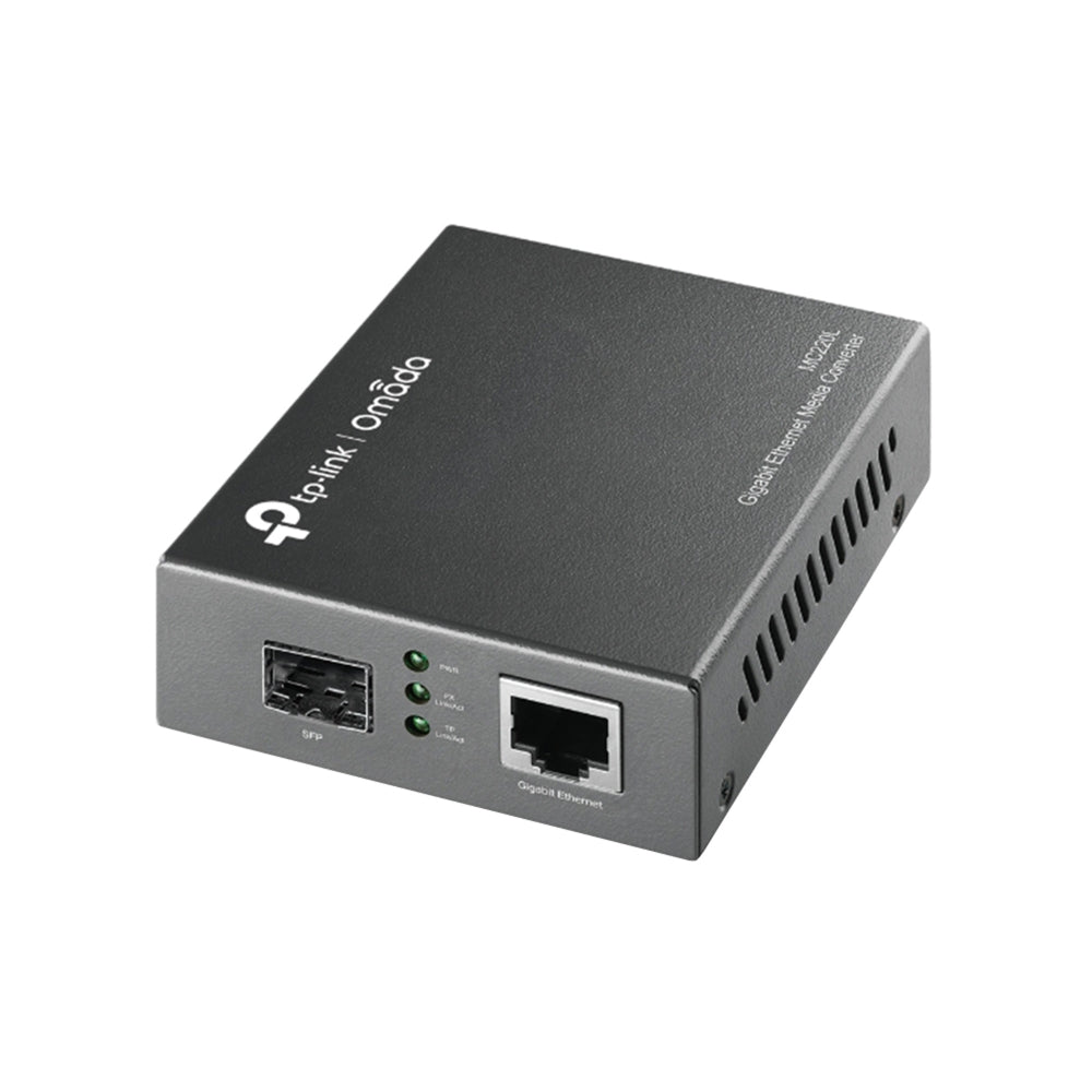 TP-Link Omada MC220L – Convertisseur de média Gigabit avec emplacement SFP
