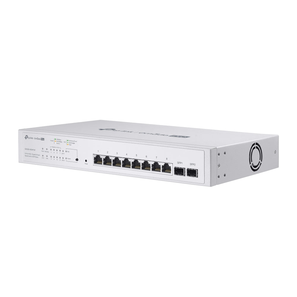 TP-Link Omada S4500-8GHP2F – Switch omada pro 8 ports poe+ gigabit 2 sfp