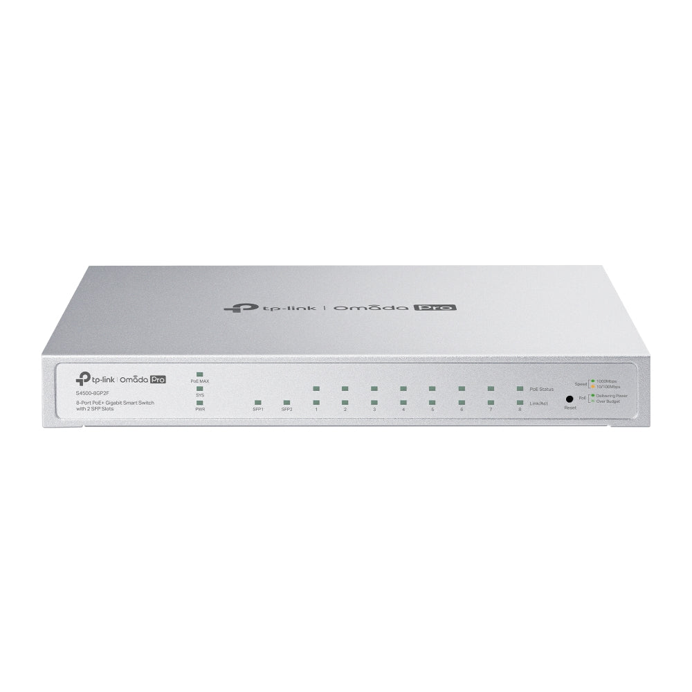 TP-Link Omada S4500-8GP2F – Switch omada pro 8 ports poe+ gigabit 2 sfp