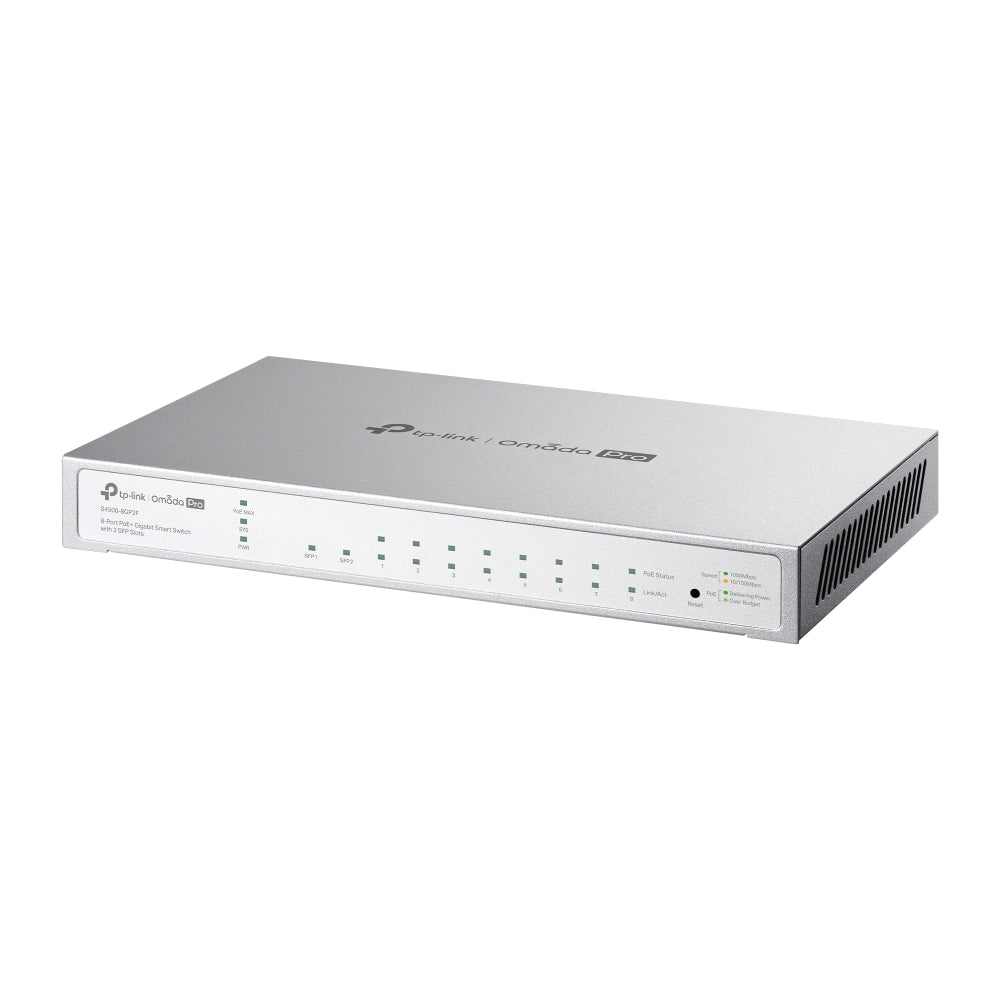 TP-Link Omada S4500-8GP2F – Switch omada pro 8 ports poe+ gigabit 2 sfp