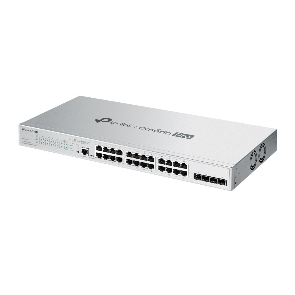 TP-Link Omada S5500-24GP4F – Switch l2+ omada pro 24 ports poe+ gigabit 4 sfp