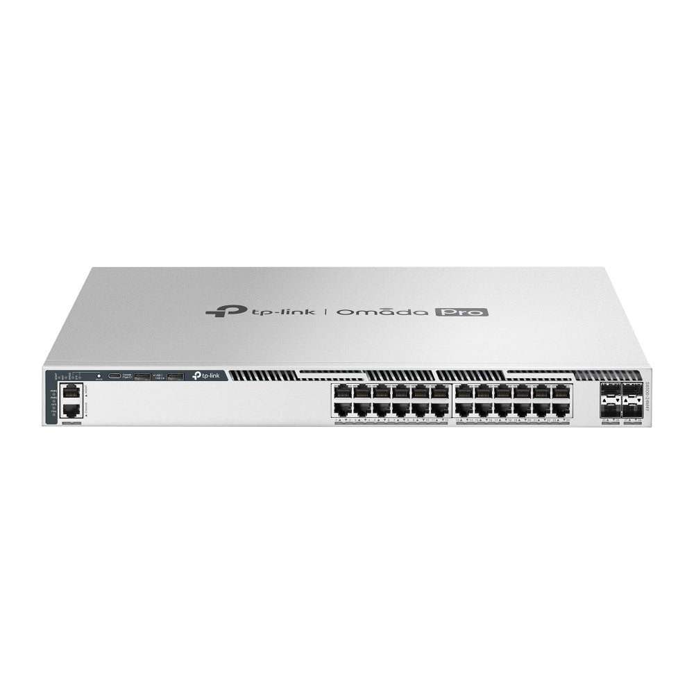 TP-Link Omada S6500-24M4Y – Switch administrable L3 24 ports 2,5G et 4 SFP28 25G, empilable