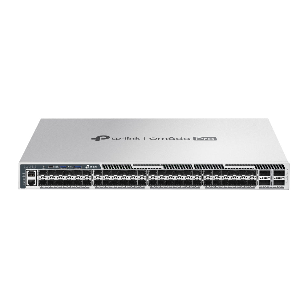 TP-Link Omada S7500-48XF4C – Switch administrable L3 48 emplacements SFP+ 10G et 4 QSFP28 100G, empilable