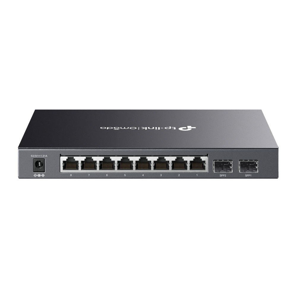 TP-Link Omada SG2210P – Switch Smart administrable 8 ports Gigabit PoE+ et 2 SFP