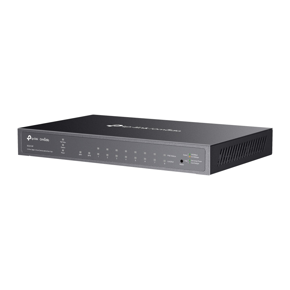 TP-Link Omada SG2210P – Switch Smart administrable 8 ports Gigabit PoE+ et 2 SFP