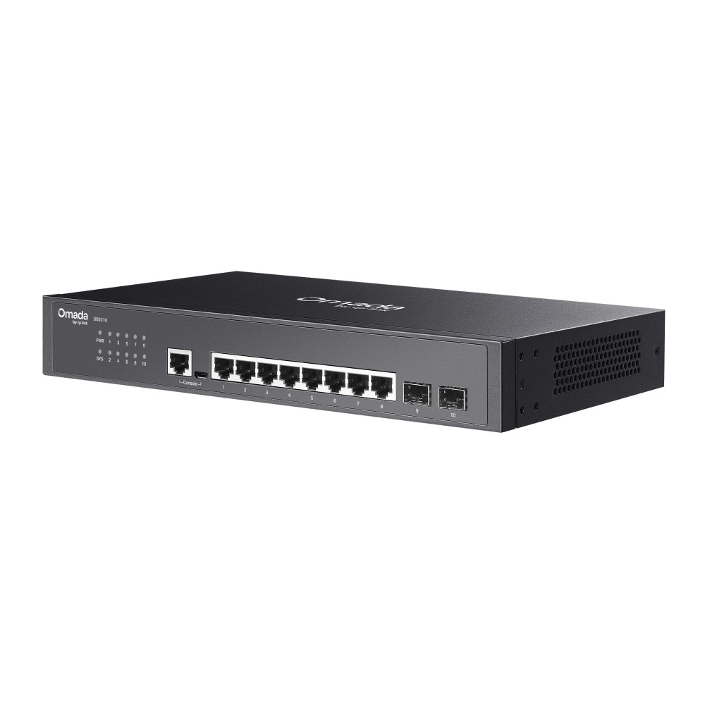 TP-Link Omada SG3210 – Switch administrable L2+ 8 ports Gigabit et 2 SFP