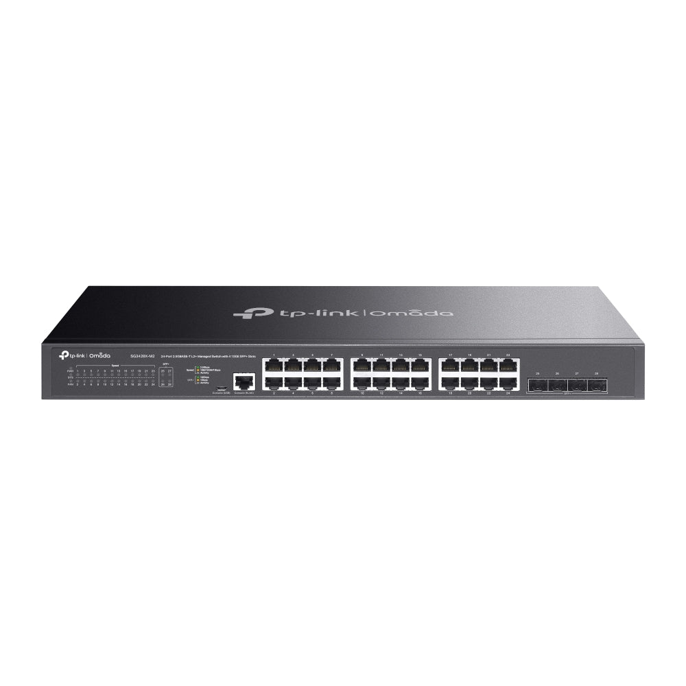 TP-Link Omada SG3428X-M2 – Switch administrable L2+ 24 ports 2,5G et 4 SFP+ 10G