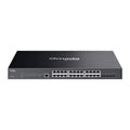 TP-Link Omada SG3428XMP – Switch administrable L2+ 24 ports Gigabit PoE+ et 4 SFP+ 10G