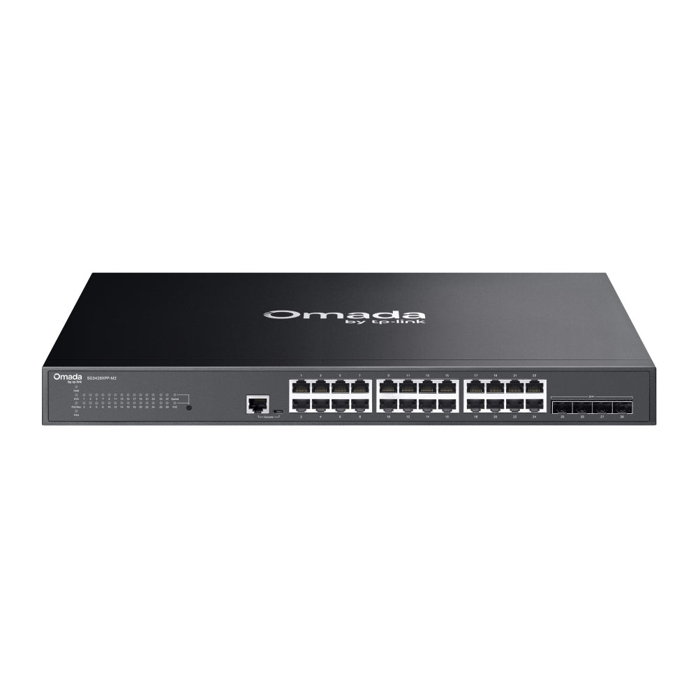 TP-Link Omada SG3428XPP-M2 – Switch administrable L2+ 24 ports 2,5G PoE++ et 4 SFP+ 10G